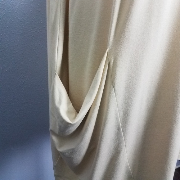 CAbi Beige Beaded Embellished Tunic Size XS Bohemian - Picture 5 of 8